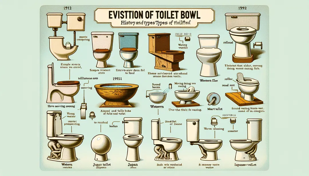 화장실 변기의 역사와 종류