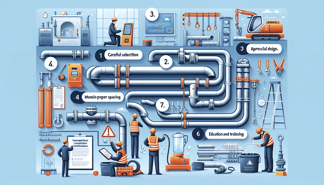 배관 관리사가 시공시 주의할 점 7가지