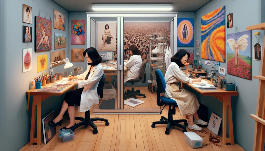 작업실의 피로, 한 번의 샤워로 사라지다.