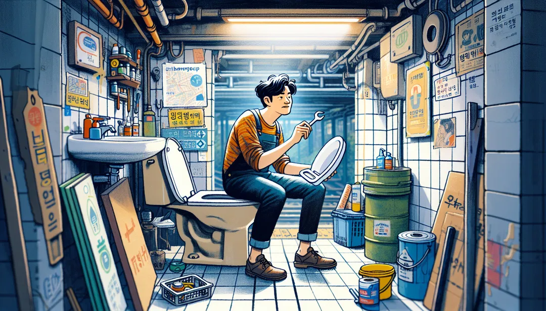 셀프 화장실 시공.- 마이펌프