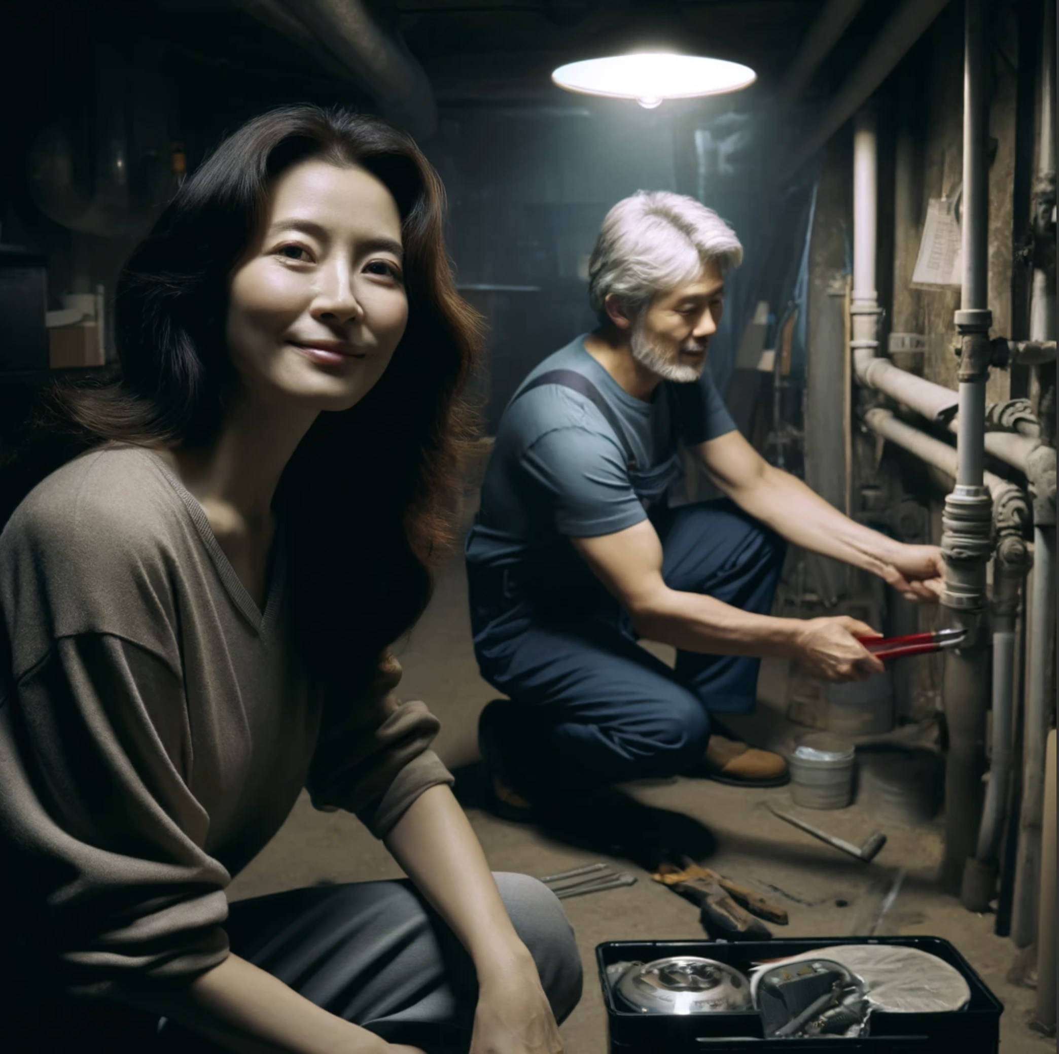 미화원 화장실 시공 사례 - 마이펌프