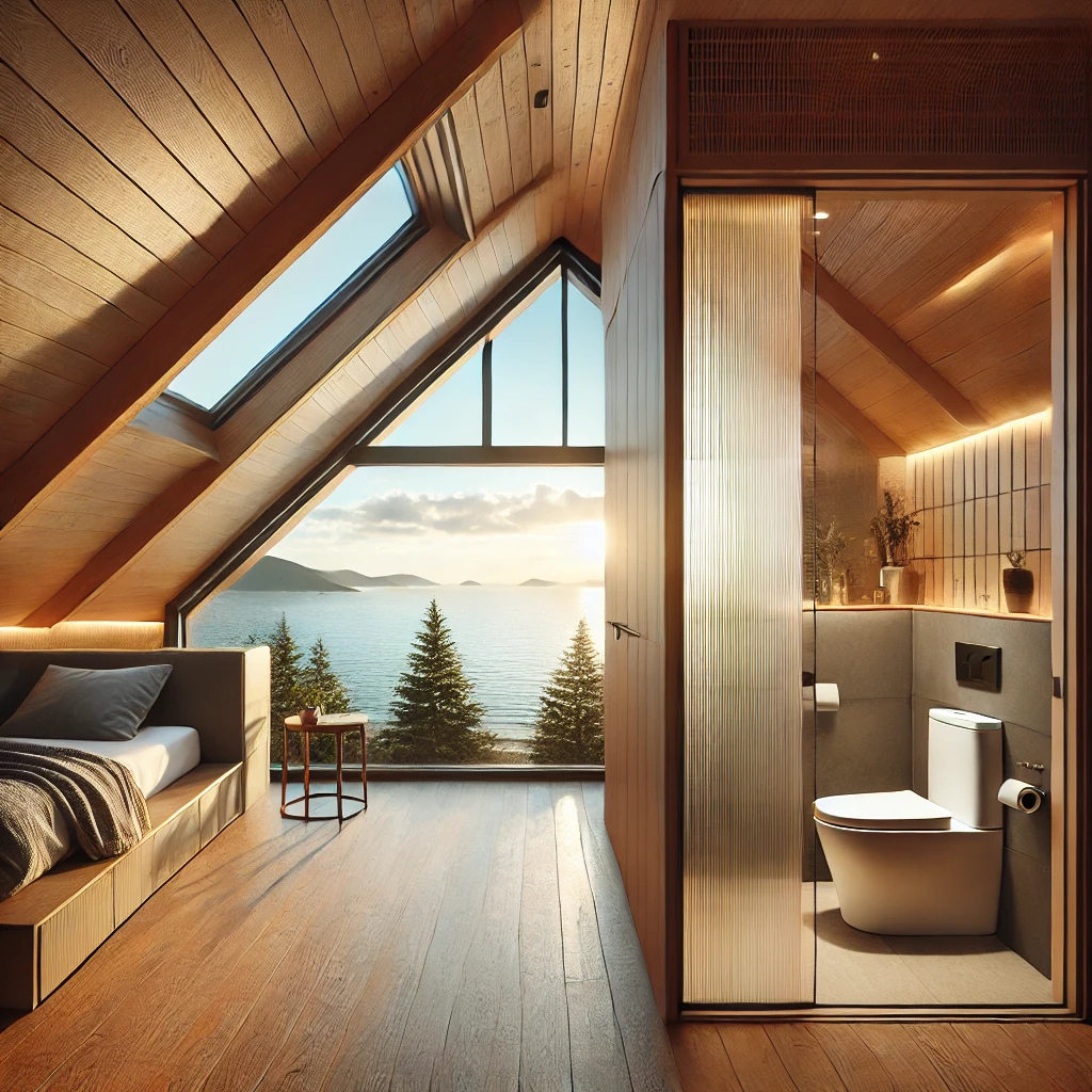 다락방 화장실 공사 - 성공 사례 - 마이펌프