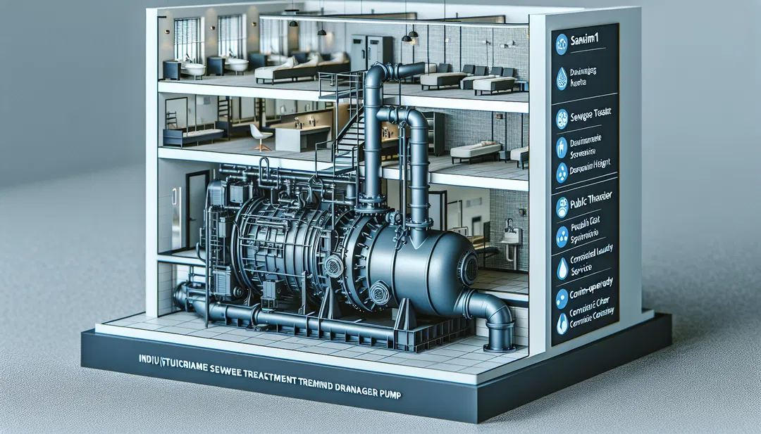 뜨거운 물도 문제없다! 상업용 배수엔 SaniCom1. – 90도 고온 견디는 강력 내구성, 최대 11m 배출로 압도적 성능 실현!